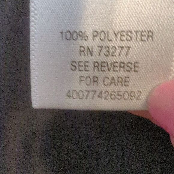 Black Blouse Small Candie's Black Flowy Long Sleeve Shirt Blouse Y2K - Picture 7 of 8